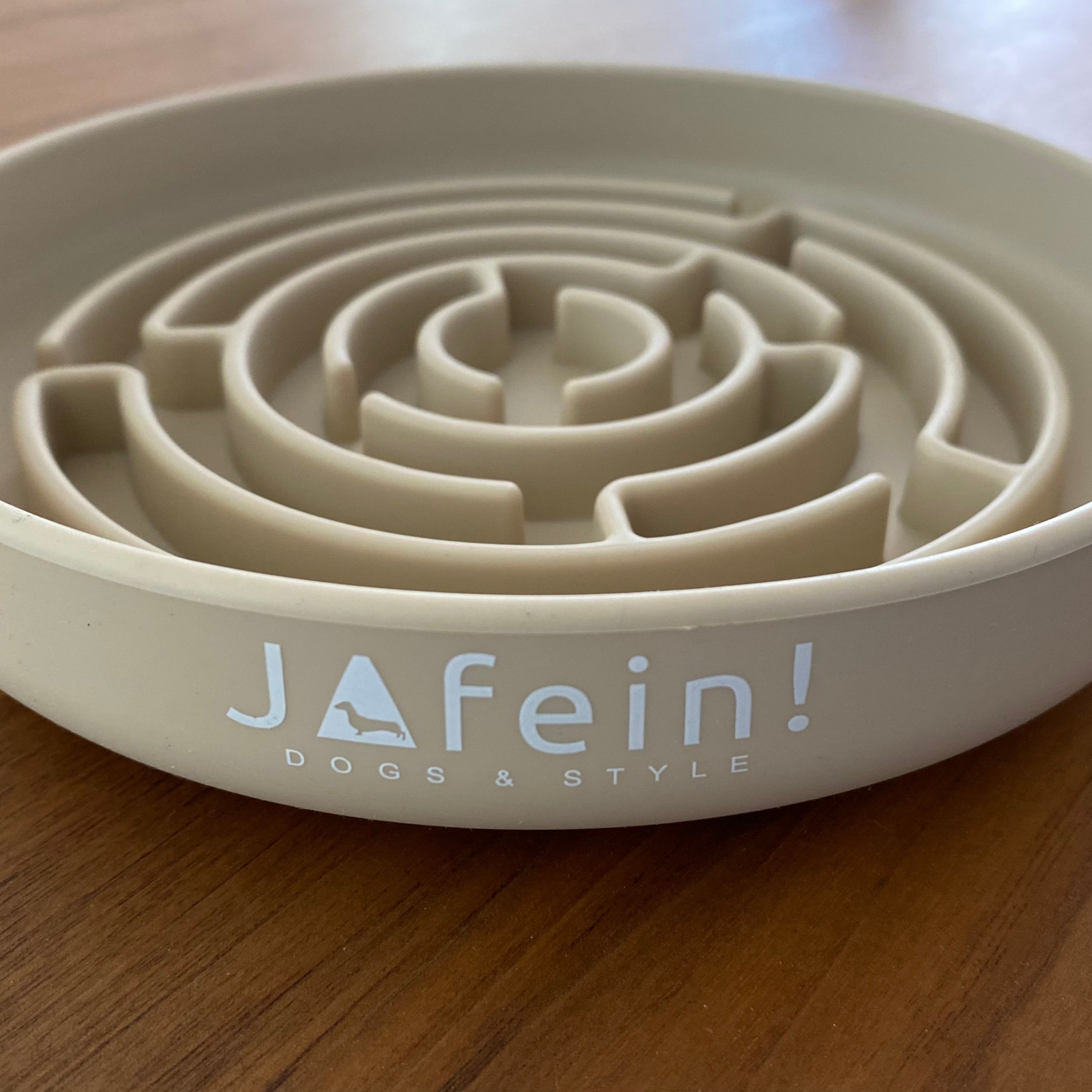 JAfein! Schleckteller Calme Greige