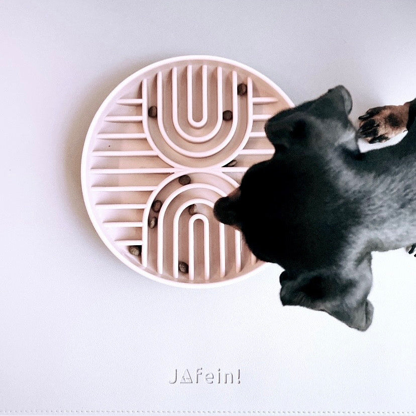 JAfein! Schleckteller Calme Rosa