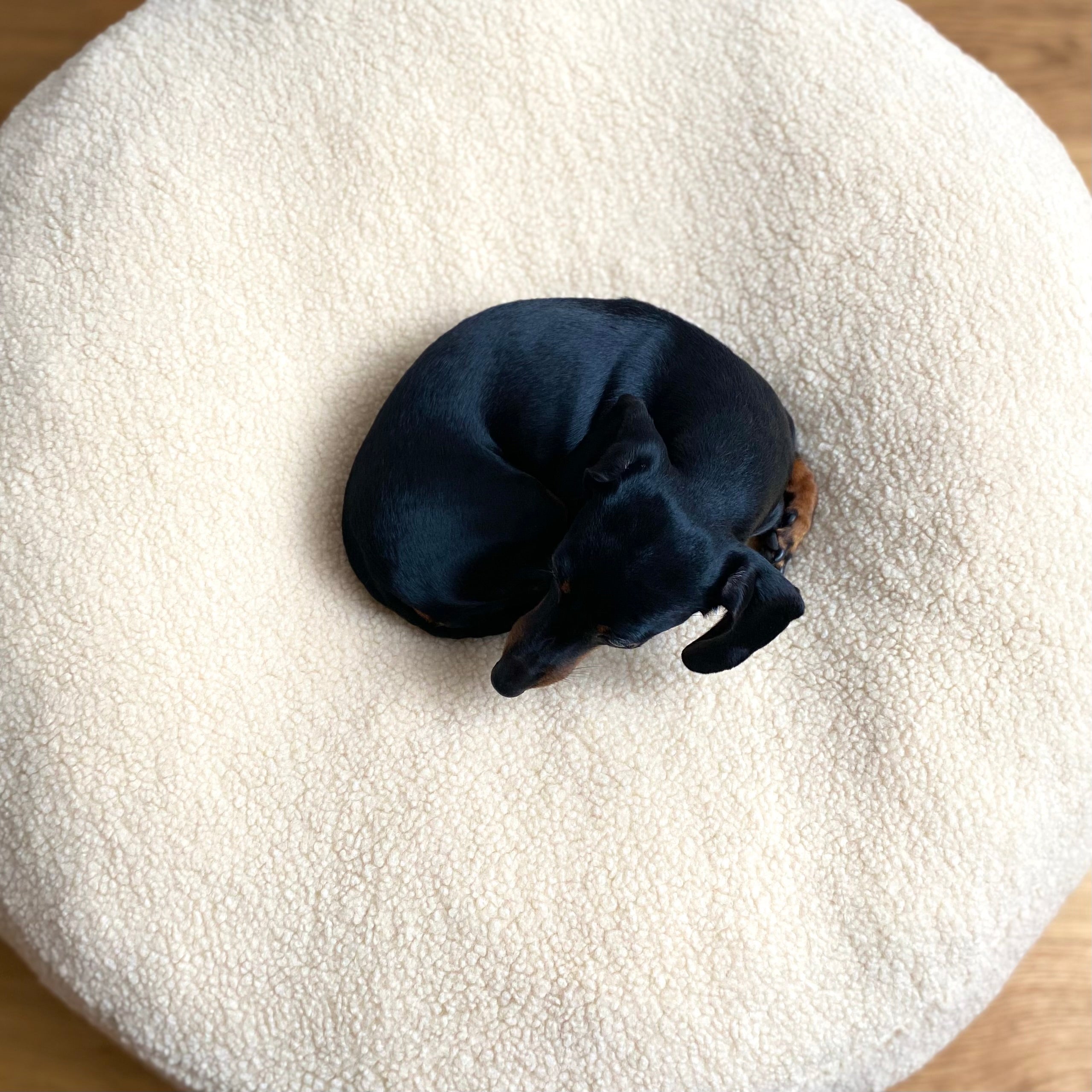 Hundebett Creme | Hundebett Teddy de Versailles Creme - JAfein!