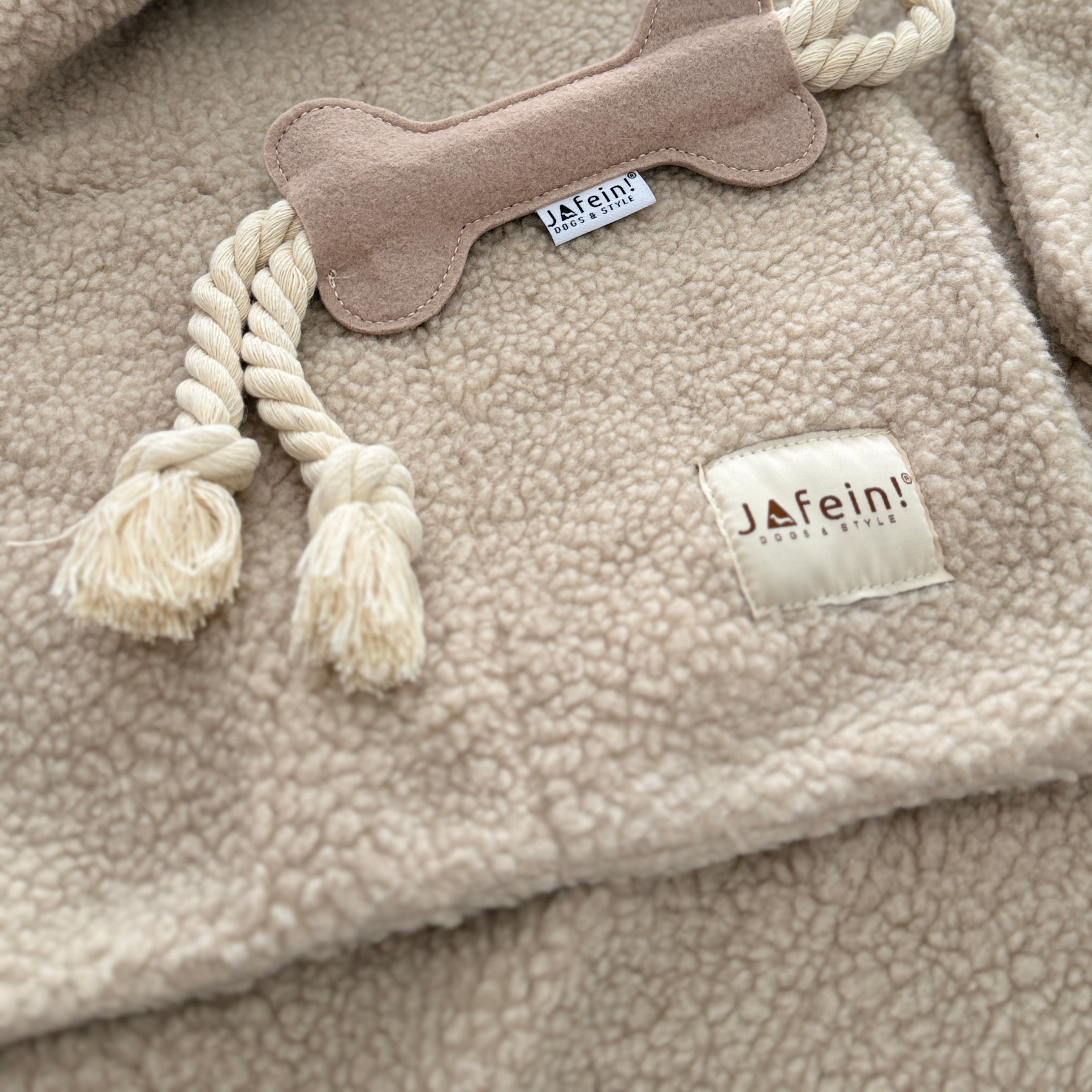 JAfein! Dog travel blanket bouclé