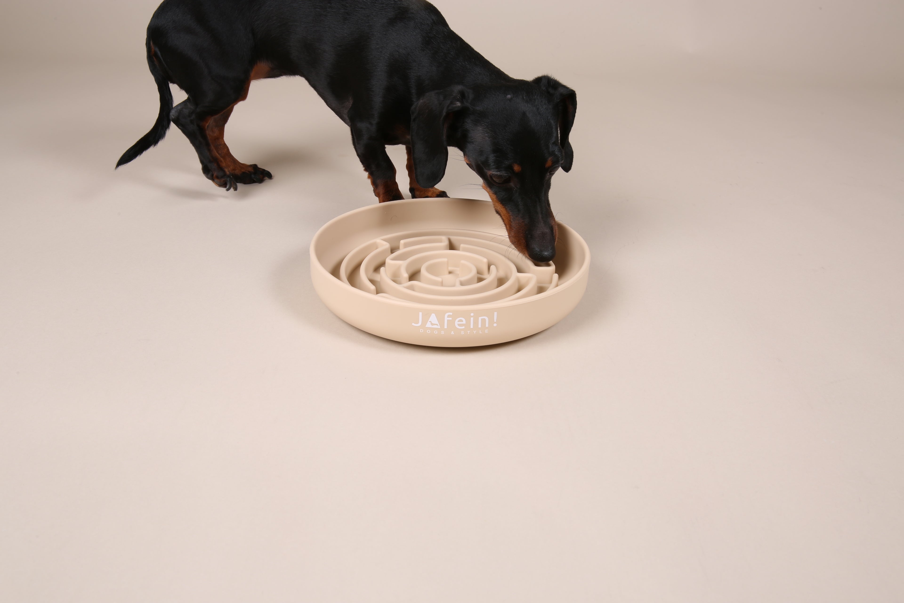 JAfein! Schleckteller Calme Greige