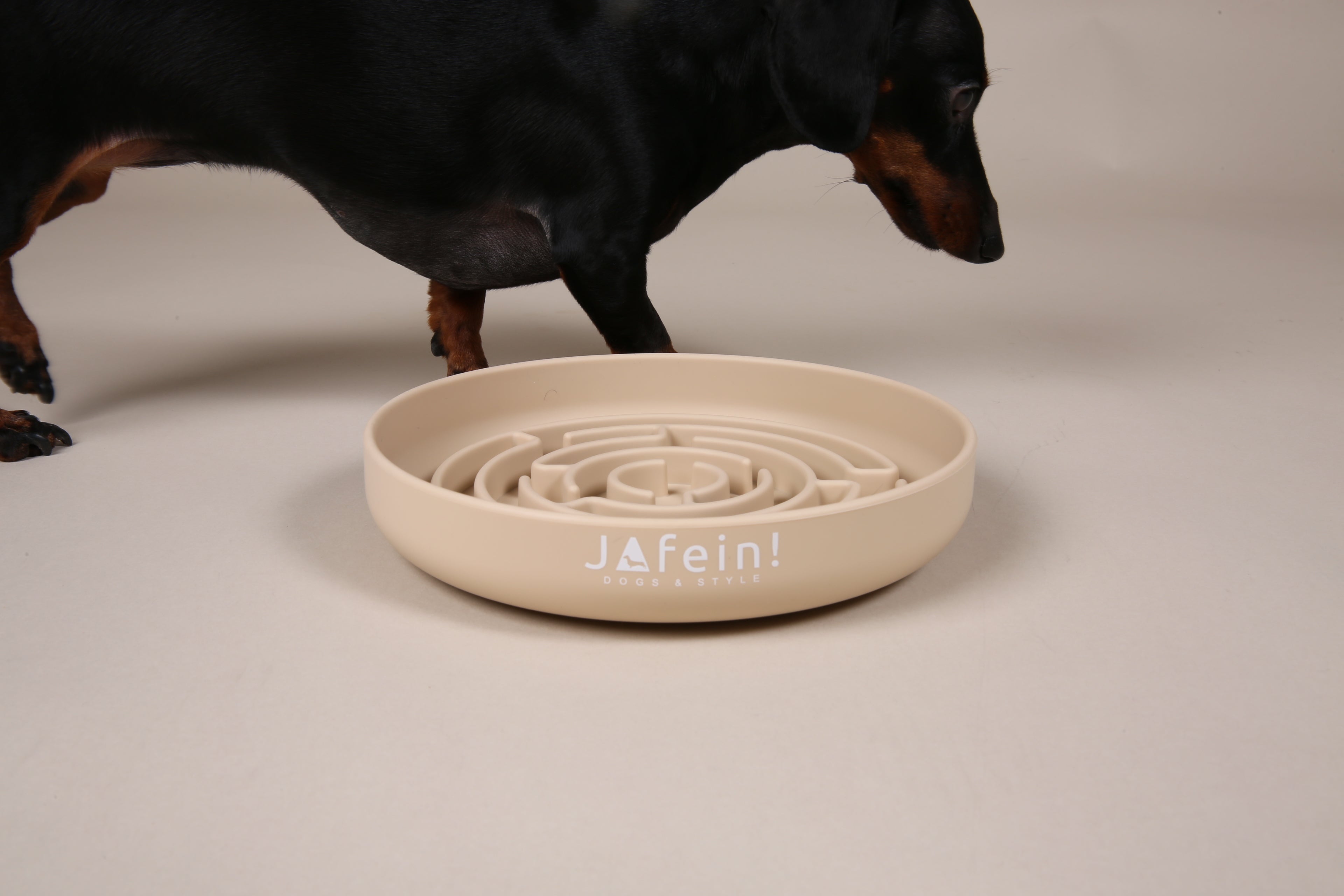 JAfein! Schleckteller Calme Greige