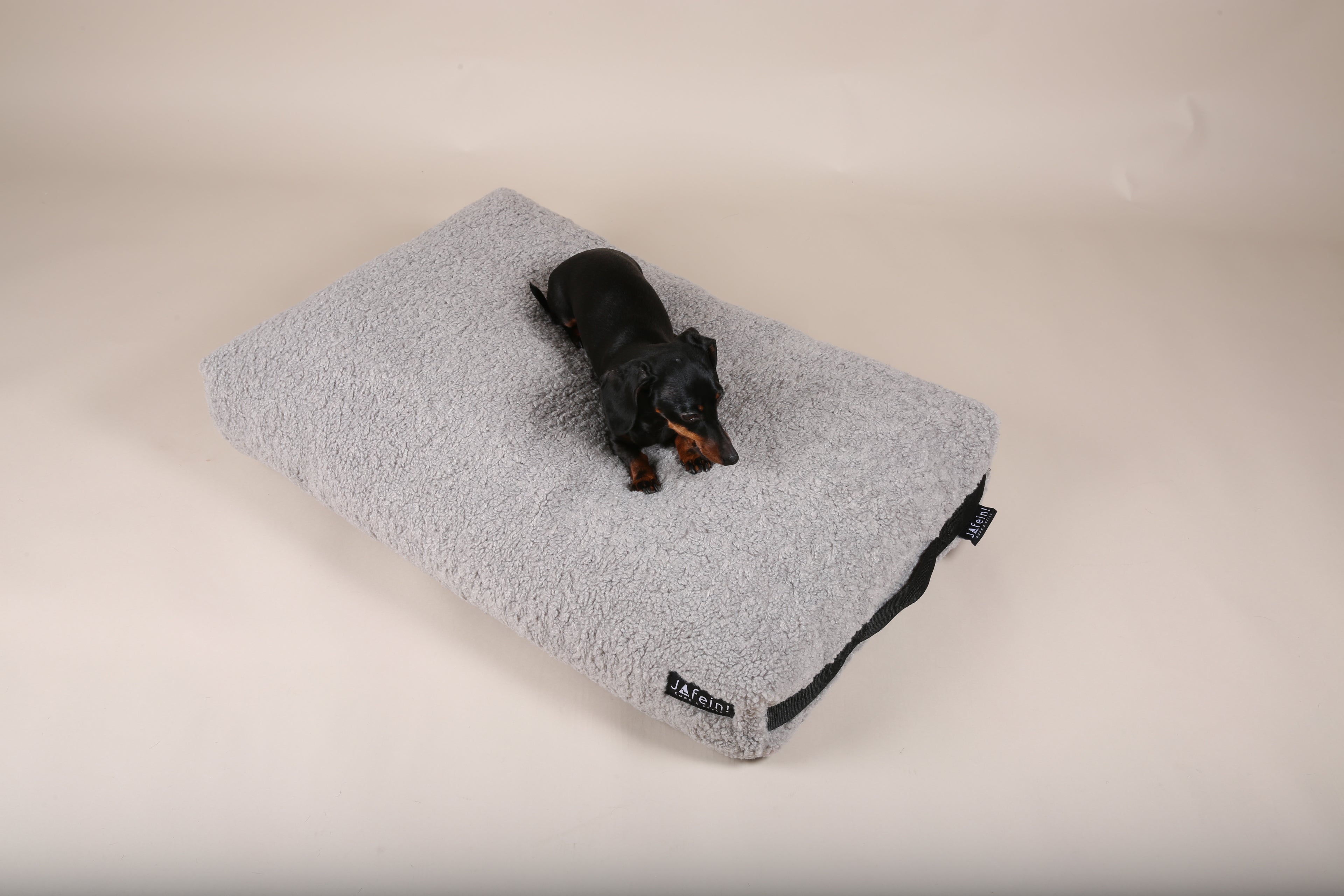 JAfein! Hundekissen Chillout Grau