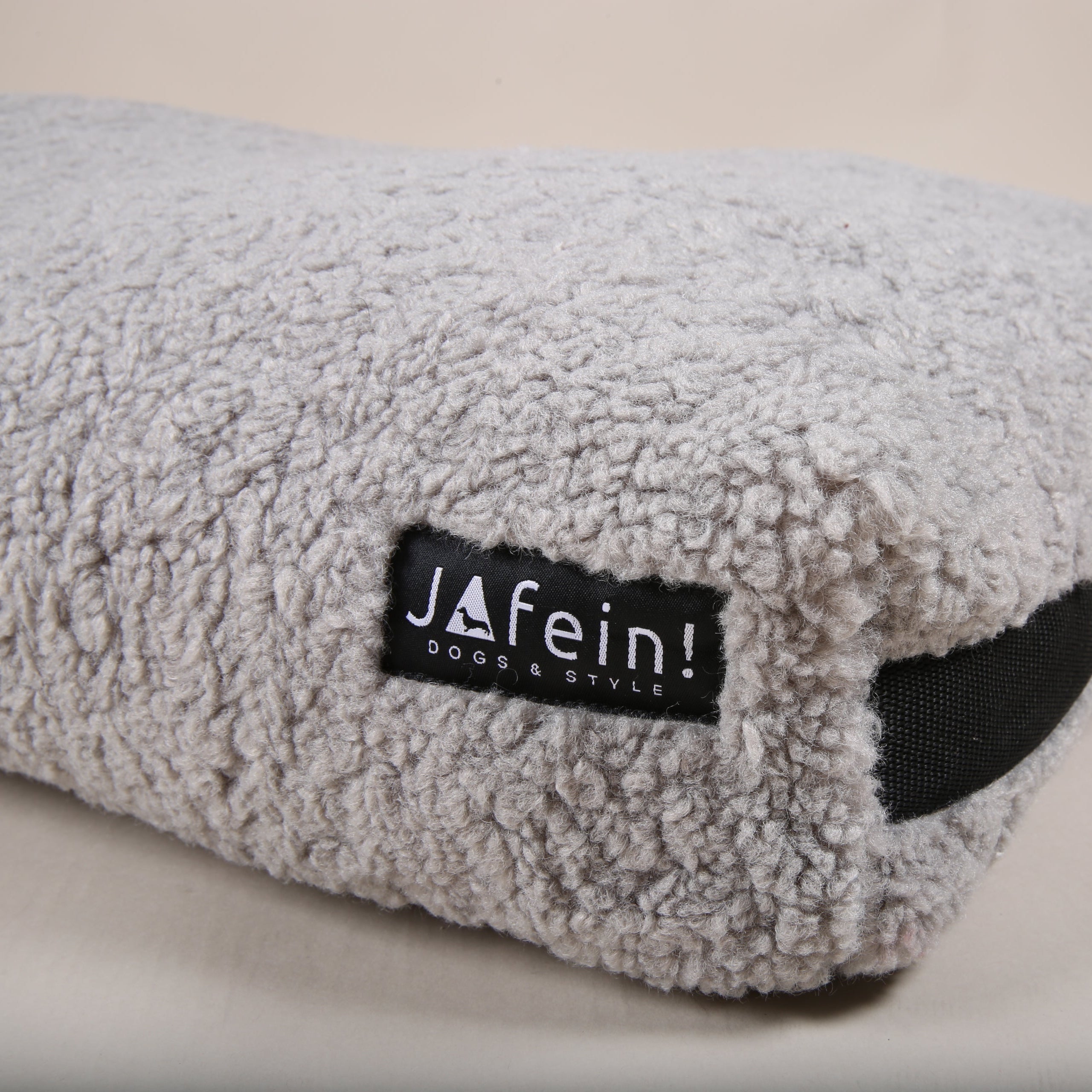 JAfein! Hundekissen Chillout Grau