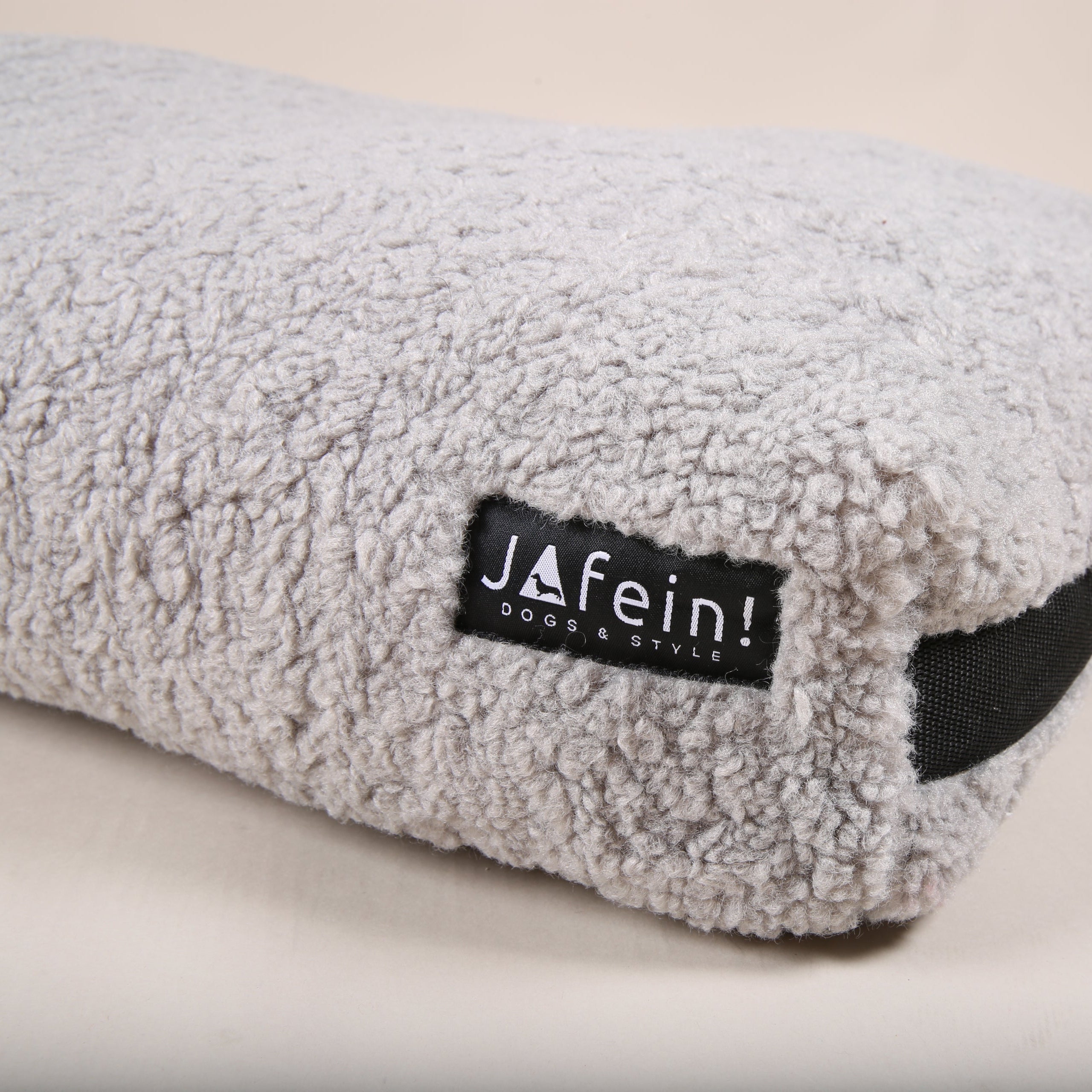 JAfein! Hundekissen Chillout Grau