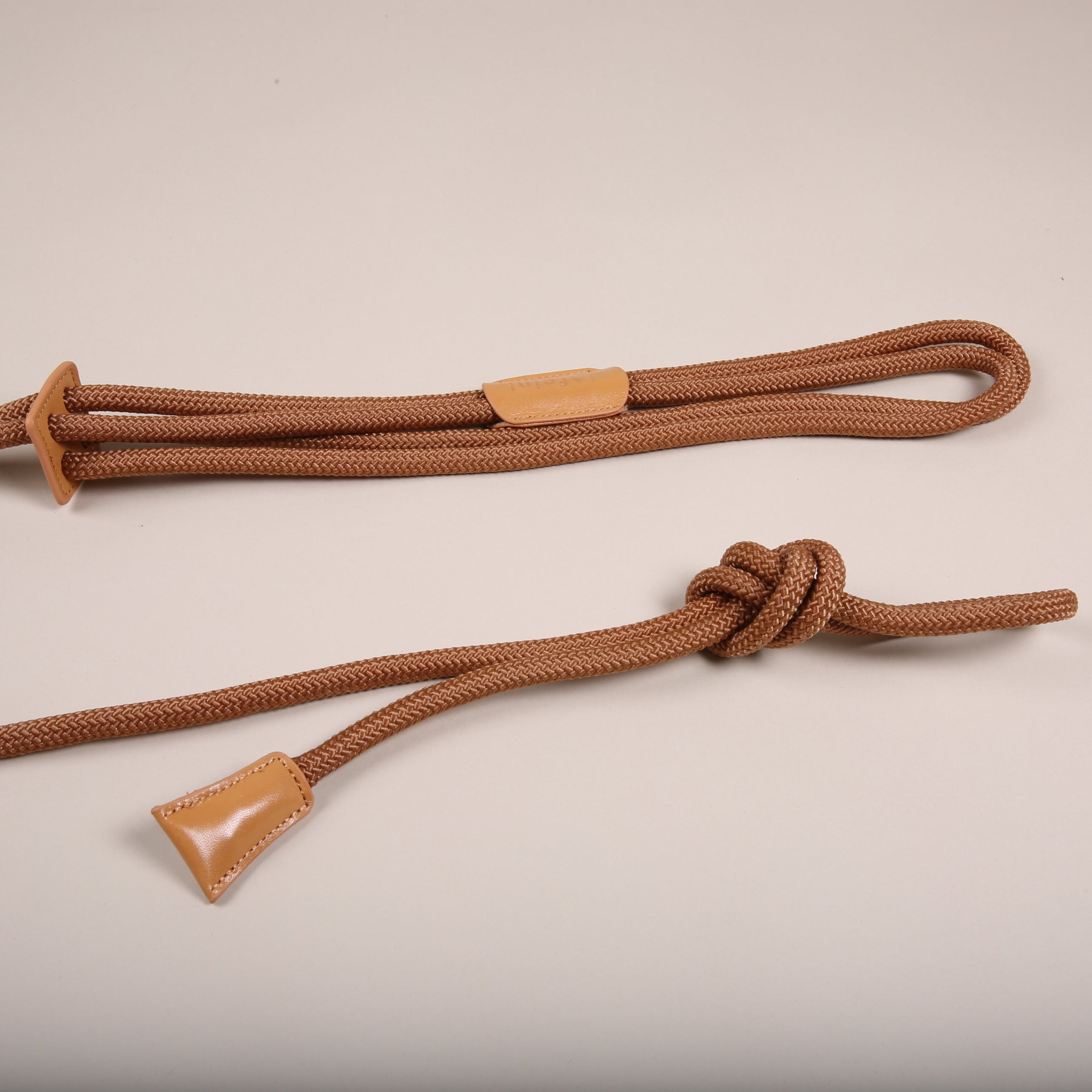 JAfein! Hundeleine Lyon Braun