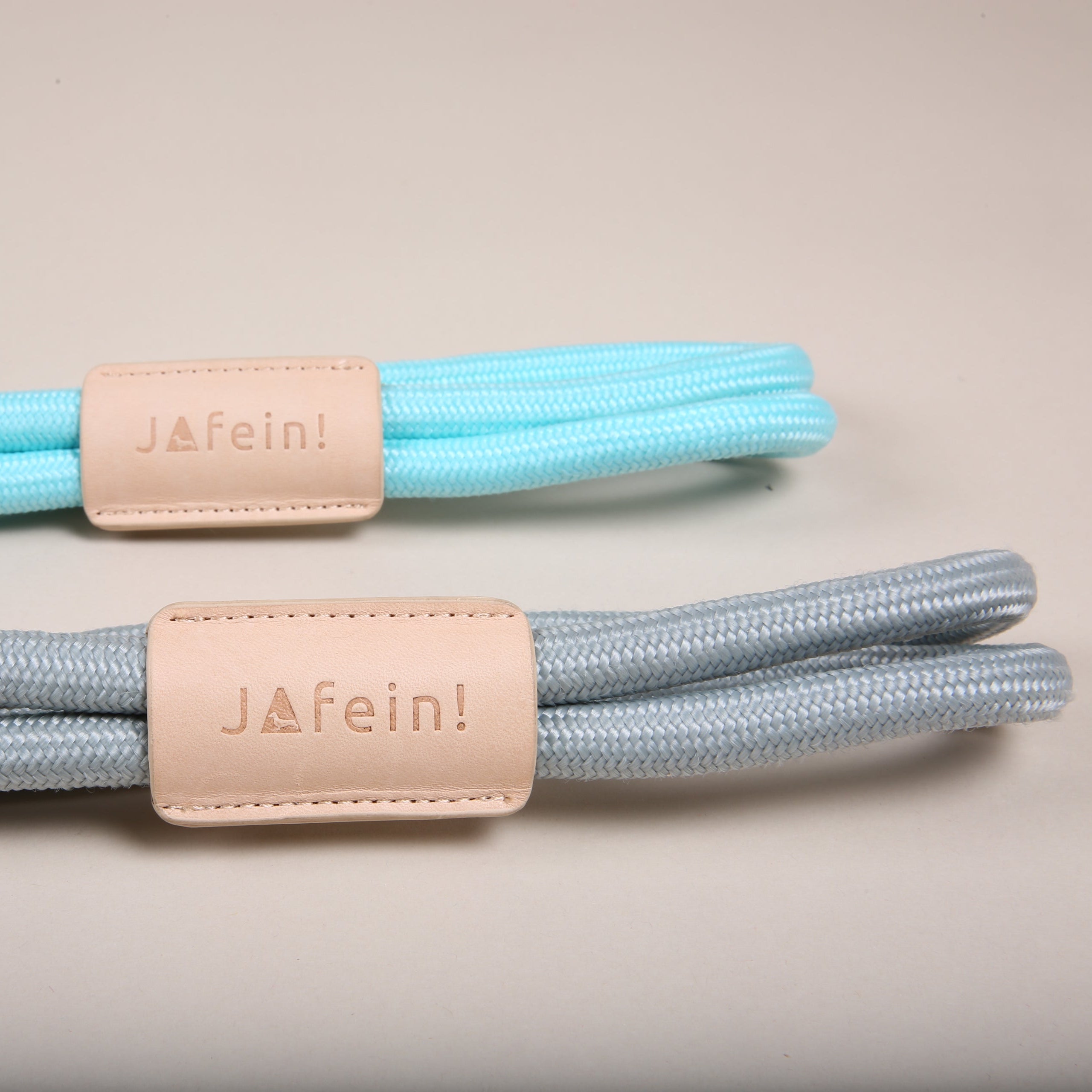 JAfein! Hundeleine Lyon Hellgrau