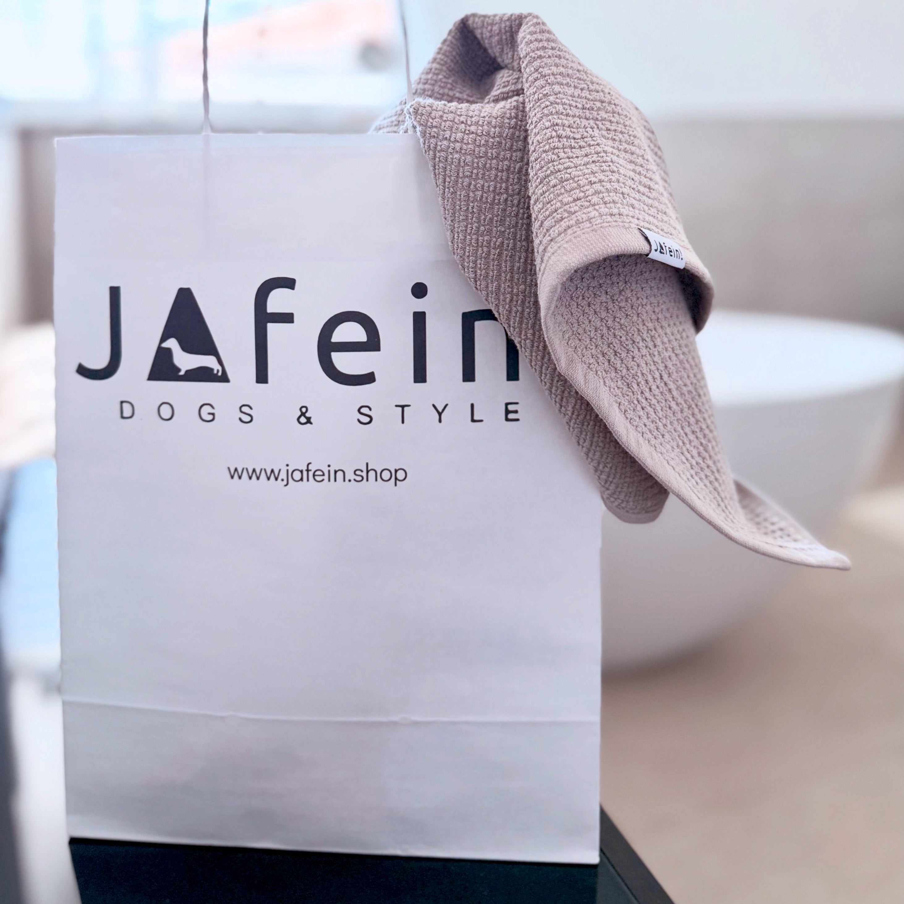 JAfein! Hundetrockentuch Chic & Sec