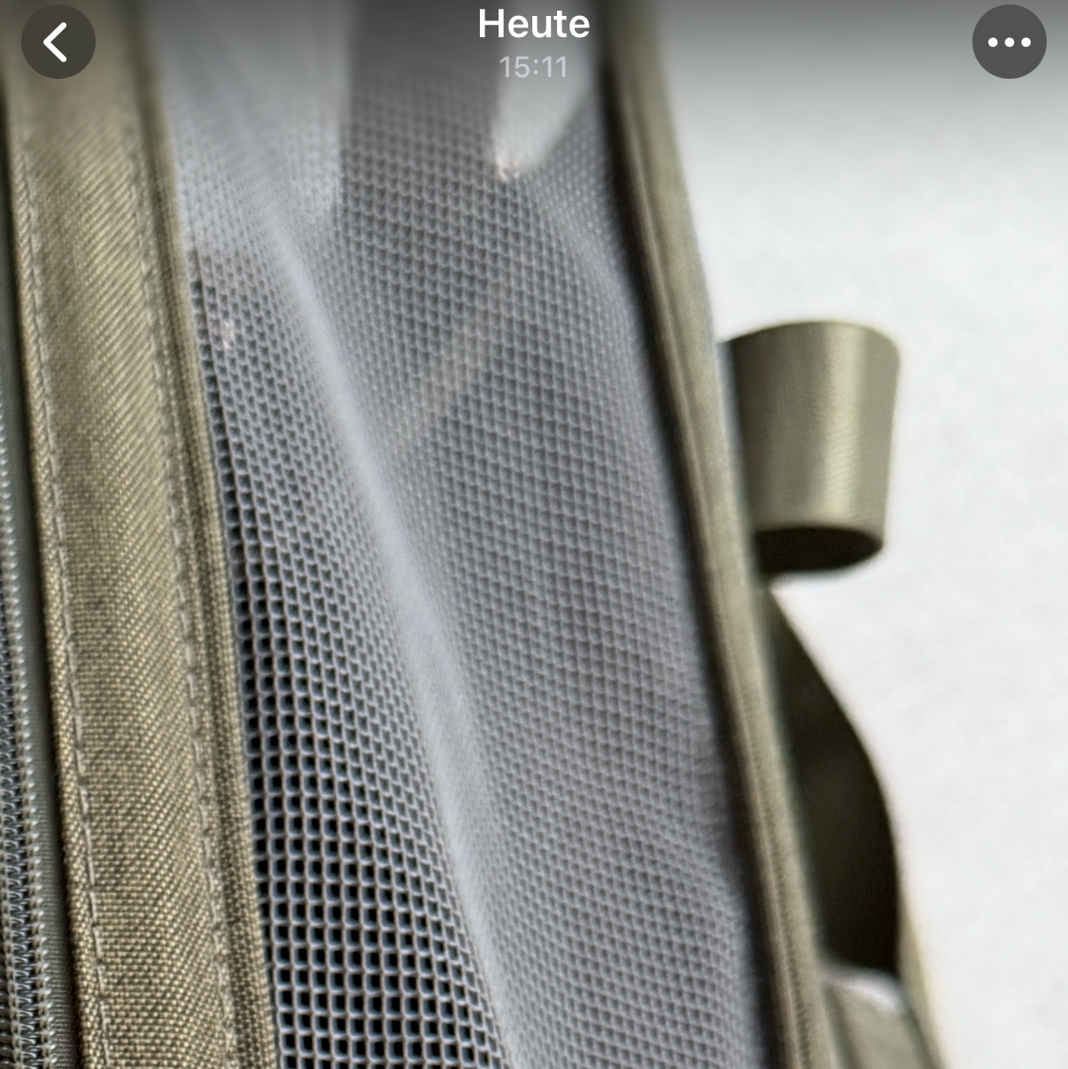 JAfein! Hundereisetasche Fly Bag Forest Olive