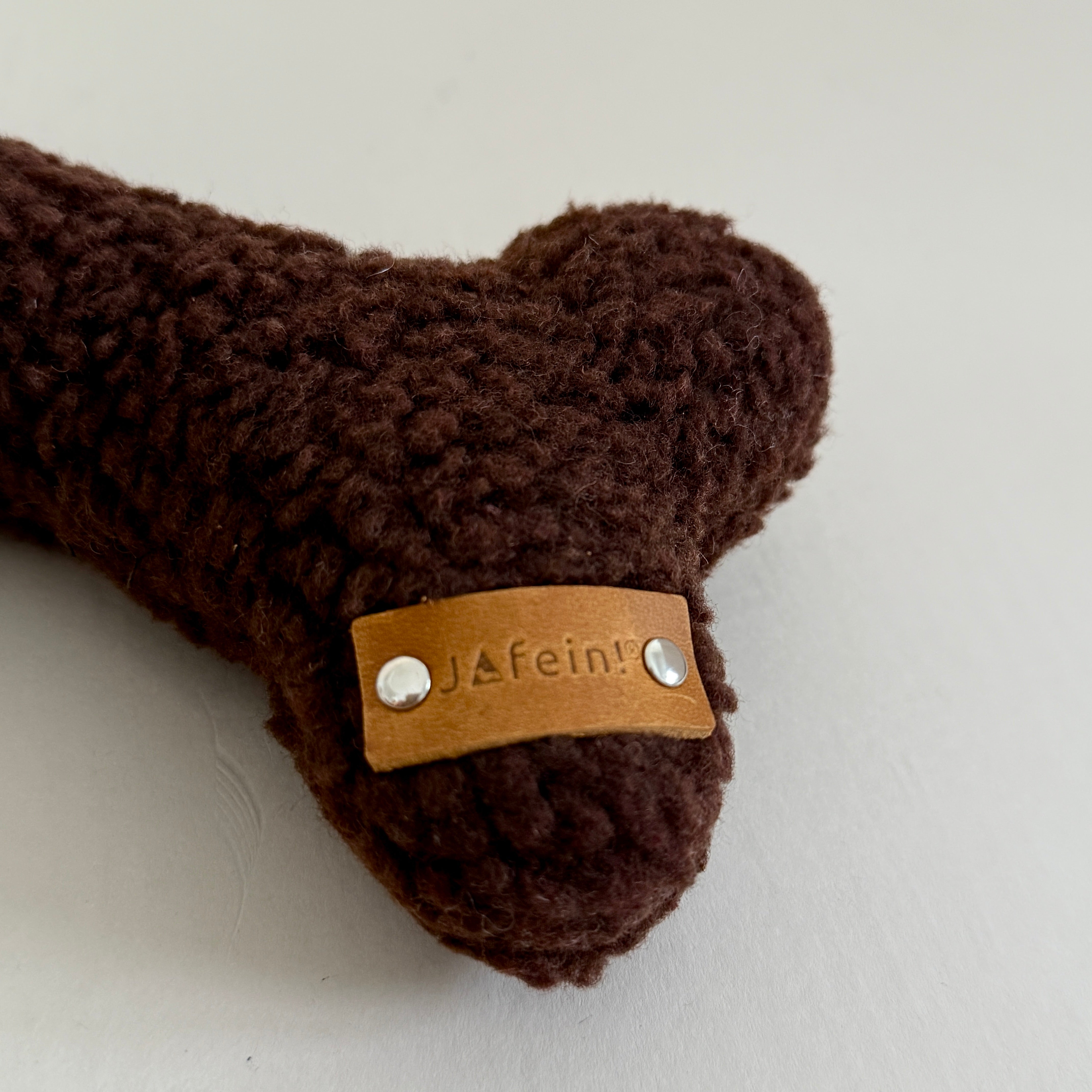 JAfein! Spielknochen Teddy Chocolat