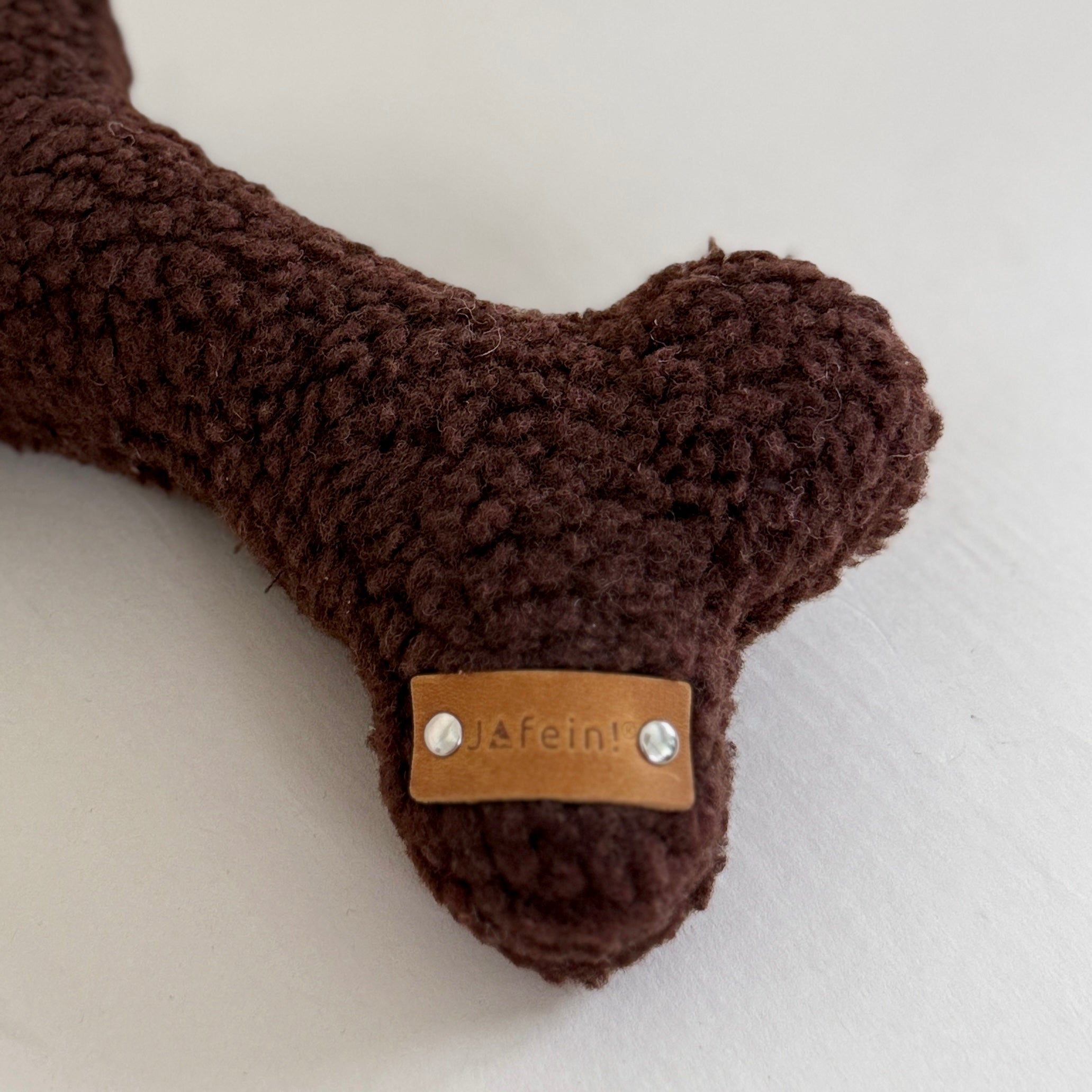JAfein! Spielknochen Teddy Chocolat