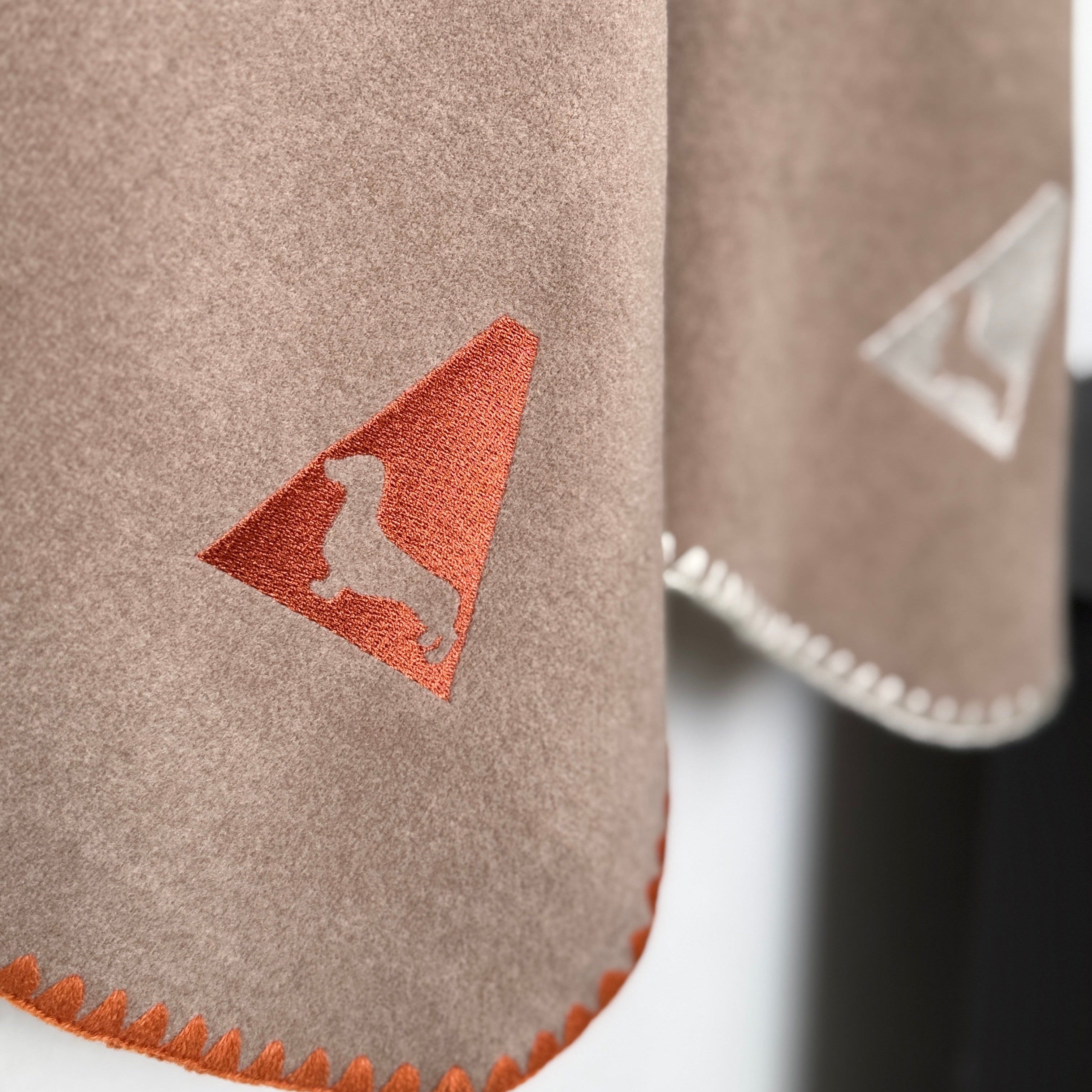 JAfein! Hundedecke Chic & Schnuff - Sand - Natur