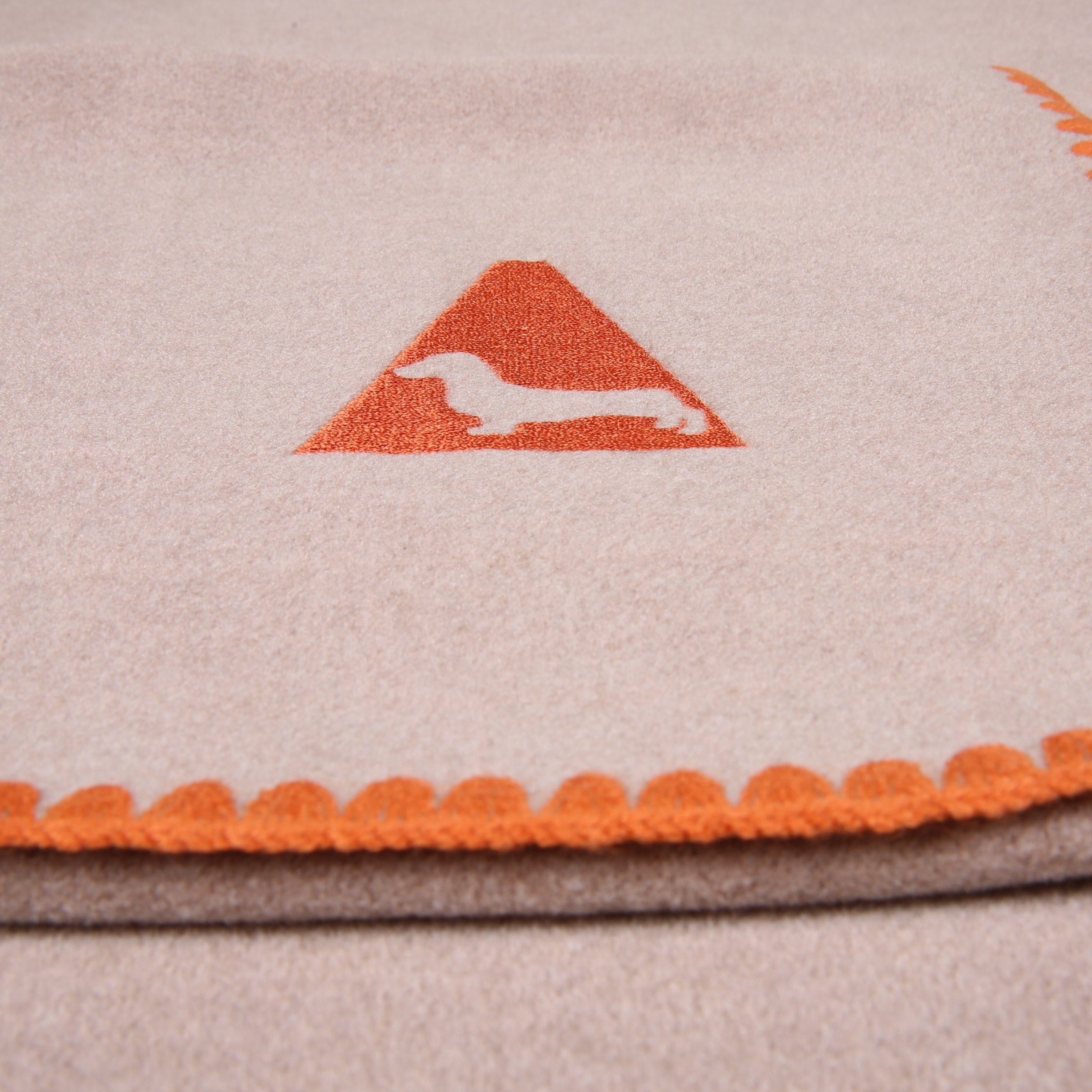 JAfein! Hundedecke Chic & Schnuff - Sand - Orange