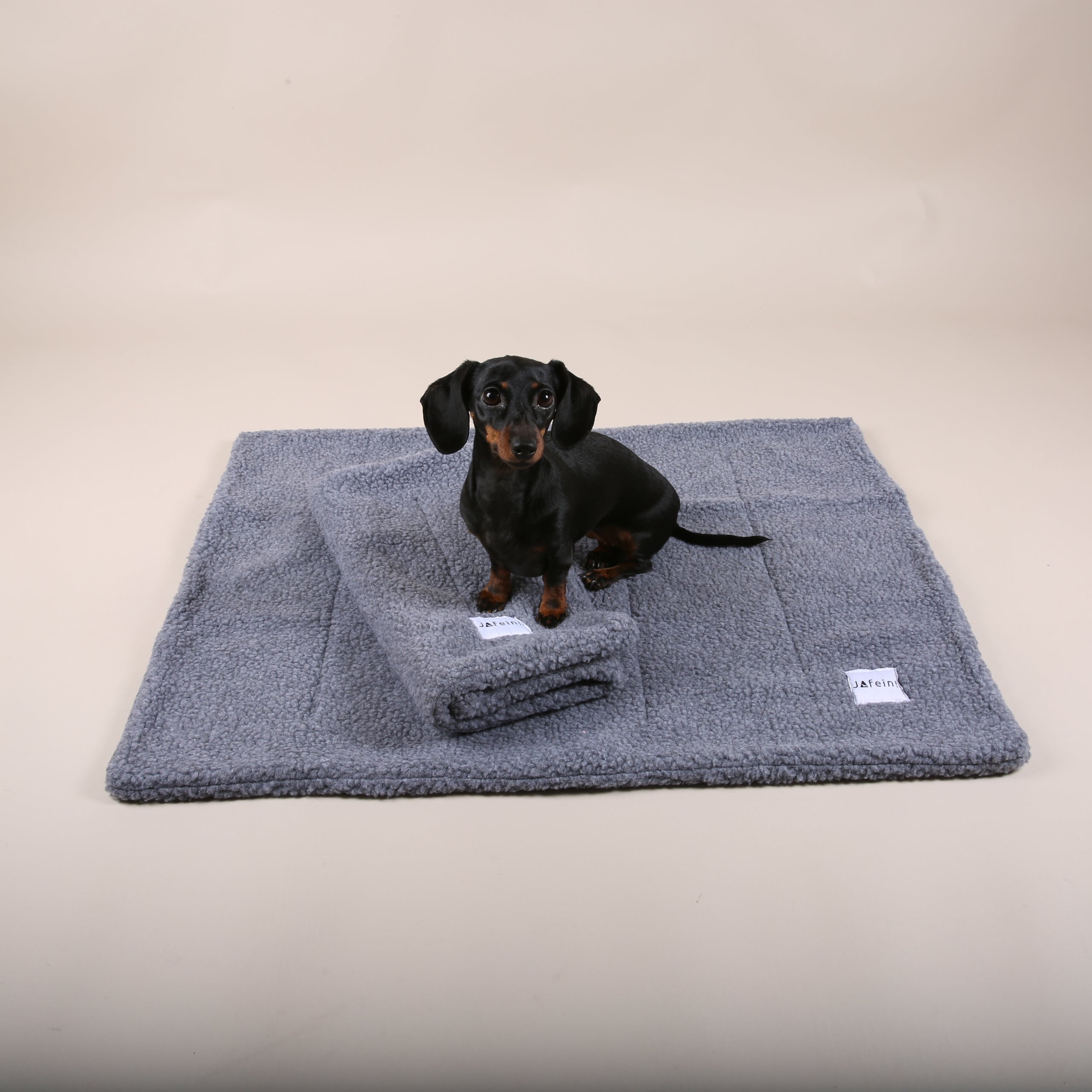 Dog travel blanket bouclé