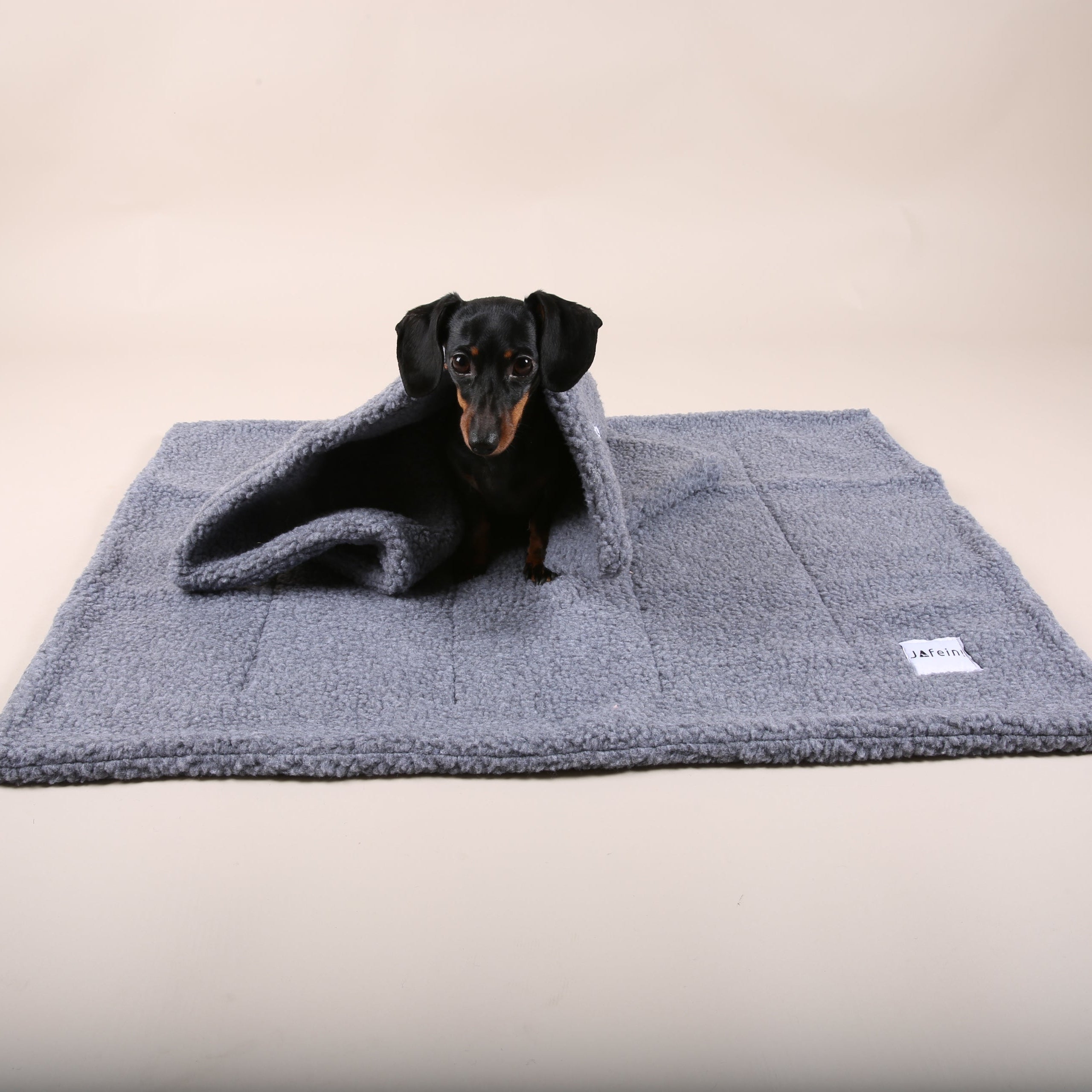 Dog travel blanket bouclé