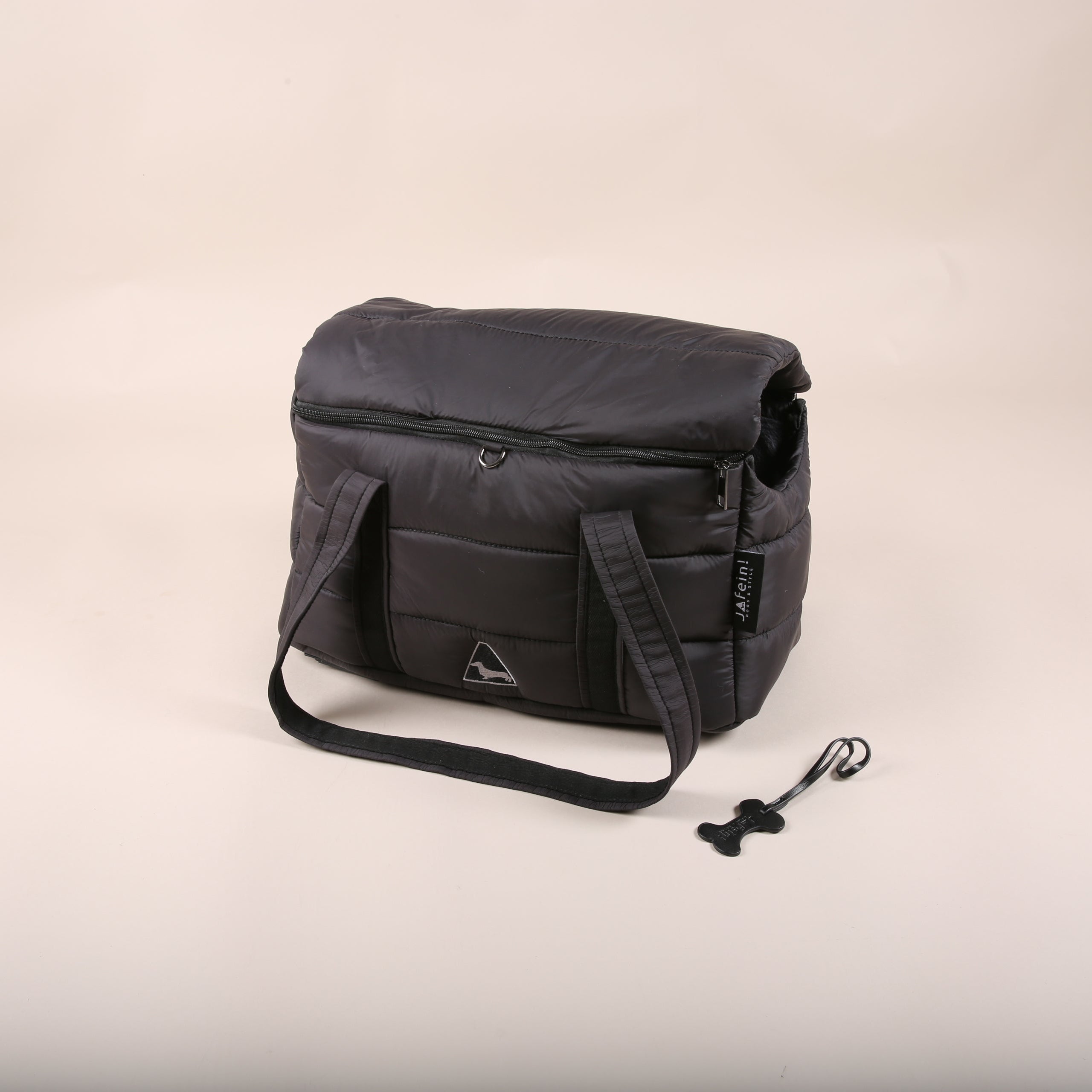 JAfein! Hundetasche Montblanc Schwarz