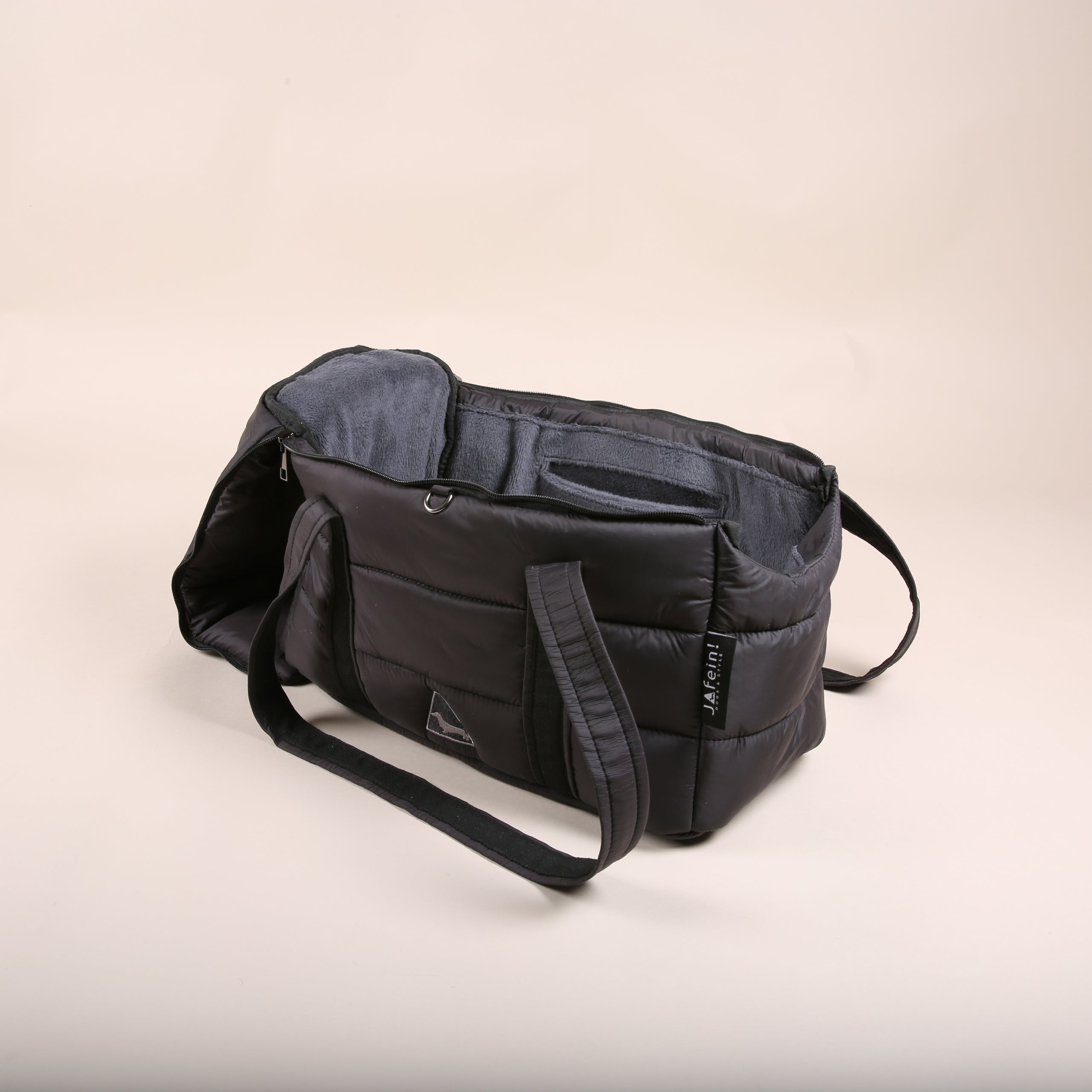 JAfein! Hundetasche Montblanc Schwarz